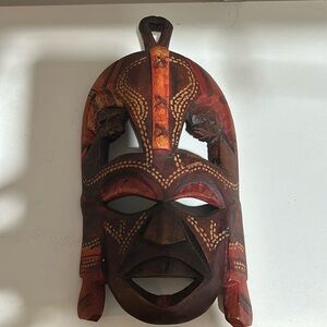Wooden Tribal Mask